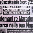 Maradona Story, il 30 giugno '84 la firma a bordo di uno yacht: giornali impazziti e città in festa | FOTO & VIDEO