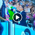 Solito stile Juve, gestaccio del vice di Allegri dopo il gol di Milik | VIDEO