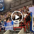 Vince il Napoli Basket: festa incredibile, il PalaBarbuto sembra la Curva B! | VIDEO
