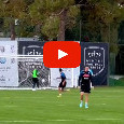 "Guardate fino alla fine". Immagini dal ritiro Napoli, che gol di Politano ed Elmas | VIDEO