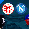 Antalyaspor-Napoli, dove vederla? Canale Tv e diretta streaming, LIVE reaction e conferenze su CN24 Tv