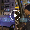 La Cremonese è arrivata a Napoli! Accolta così dai napoletani a Palazzo Caracciolo | VIDEO e FOTO CN24