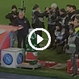 Mourinho sulla panchina del Napoli: siparietto con Spalletti prima di Napoli-Roma | VIDEO