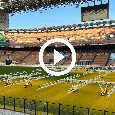 Milan Napoli, sta succedendo adesso a San Siro: guardate cosa stanno preparando! | VIDEO CN24