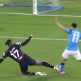 Napoli-Milan, Sky: manca il penalty su Lozano, regolare il rigore di Giroud