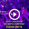 Festa scudetto Napoli, i giocatori cantano tutti insieme "Vesuvio erutta" | VIDEO