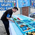 Una torta di 80 Kg, così il Bakery chef Fabio Tuccillo omaggia i Campioni d’Italia | FOTO