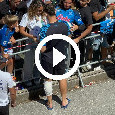 Rrahmani lascia lo stadio con una vistosa fasciatura, ma sempre disponibile coi tifosi | VIDEO CN24