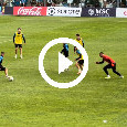 Demme goleador, tripletta in partitella: il tedesco si traveste da Osimhen | VIDEO CN24