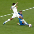 Inghilterra-Italia 1-1 - Di Lorenzo atterra Rashford in area: rigore segnato da Kane, l'azzurro era diffidato | FOTO