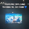 SSC Napoli, bellissimo tributo a Maradona nel pre-partita di Napoli-Milan | VIDEO