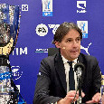 Inter, Inzaghi in conferenza: "Vanno fatti i complimenti al Napoli, rimasto in dieci si è difeso e noi abbiamo concesso solo un tiro a Kvaratskhelia"