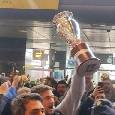 Gevi Napoli Basket, il ritorno dei campioni: bagno di folla dopo il successo della Coppa Italia | VIDEO