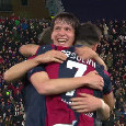 Bologna-Verona 2-0, Thiago Motta vince ancora: quarto posto a +12 sul Napoli