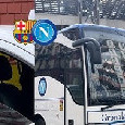 "Mazzocchi, ti raccomando domani!". La partenza del Napoli per Barcellona | VIDEO CN24