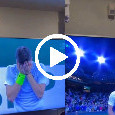 "Marò, c'ha fatt' chist!": la reazione del papà napoletano di Nardi alla vittoria contro Djokovic | VIDEO
