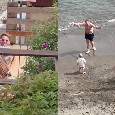 Mertens si gode Napoli: Dries col figlio Ciro in spiaggia a Posillipo! | VIDEO CN24