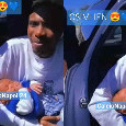 Osimhen, che tenerezza: prende in braccio un bebè napoletano come fosse figlio suo | VIDEO