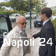 Summit SSC Napoli, l'arrivo di De Laurentiis: le immagini del presidente azzurro | VIDEO CN24