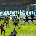 Ultras Napoli a Castel di Sangro, esposto uno striscione congiunto di Curva A e Curva B | FOTO