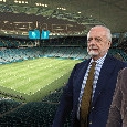 Incontro Aponte-De Laurentiis: illustrato il progetto stadio dell'architetto Zavanella, ma si &egrave; parlato anche di un altro argomento