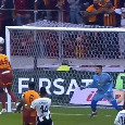 Galatasaray-Besiktas 2-1, altro gran gol di Osimhen con un super stacco aereo | VIDEO