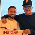 Insigne torna a Napoli e incontra Geolier! Maglia con dedica: "A fratm Emanuele" | FOTO