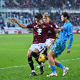 Torino, infortunio per Ricci: salta il match con il Napoli