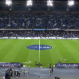 L'annuncio della SSC Napoli: "Stasera ci sono 51.144 cuori azzurri al Maradona: 12esimo sold out!"
