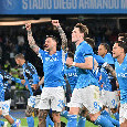 In casa Napoli c'è una strana coppia che s’è vestita d’azzurro