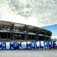 Curva A e B, striscione prima di Napoli-Genoa: "Ancona non mollare!" | FOTO
