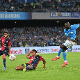 Napoli Cagliari 2-0: Simeone entra al posto di Lukaku. Standing ovation per Romelu