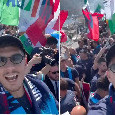 “I campioni dell’Italia siamo noi!”, Di Lorenzo scatenato oggi sul pullman | VIDEO