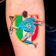 Scudetto Napoli, spunta tatuaggio con la sforbiciata di McTominay e la coppa! | VIDEO