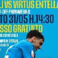 Primavera 2, finale play-off Napoli-Entella: splendida iniziativa del club, ingresso e gadget Scudetto gratuiti!