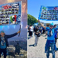 Scudetto Napoli, tifoso azzurro da record presente sugli spalti 37 giornate su 38 | FOTO