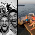 Ciro e Dries Mertens a Ischia, tramonto e cena con tanti amici al Seaside | VIDEO