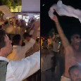 Manna-Spinazzola scatenati con 'O surdato 'nnammurato al matrimonio di Politano! | VIDEO