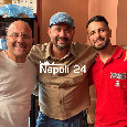Edoardo De Laurentiis, risate e buon cibo: visita alla Trattoria Nennella | FOTO
