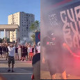 Ultras Napoli omaggiano Ciro Esposito! A Scampia anche i tifosi di Catania, Genoa e Ancona | VIDEO