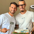 Partita d'addio al calcio di Hamsik: Marek in campo con delle scarpette personalizzate | FOTO