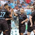 Napoli-Olympiacos 2-1 (16' Politano, 53' Lucca, 91' Chiquinho): segui il post-partita con i tifosi a Castel di Sangro | DIRETTA VIDEO