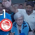 Napoli-Olympiacos 2-1, guardate la reazione dei tifosi a fine partita! | VIDEO