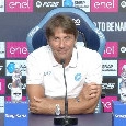 Conte in conferenza: "A Hojlund ho detto subito una cosa, Meret ha accusato questo problema. Volevamo ricordare il piccolo Daniele scomparso lo scorso anno"