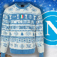 SSC Napoli, in vendita il nuovo maglione di Natale 2025! Ecco quanto costa