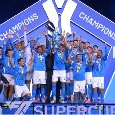 Il Napoli vince la Supercoppa Italiana, segui la premiazione | VIDEO