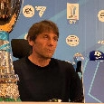 Conte in conferenza: "La squadra ha giocato un grande calcio, trasudava fame di vittoria! Questo trofeo &egrave; per i tifosi, Bologna mi aveva fatto arrabbiare per un motivo..."