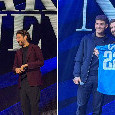 Di Lorenzo a teatro per vedere Alessandro Siani! Show sul palco con il comico napoletano | FOTO