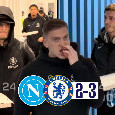 Il Chelsea lascia Napoli... mangiando la pizza! Guardate Cole Palmer e Garnacho | VIDEO