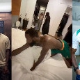 Clamoroso, calciatore sorpreso dalla fidanzata con l'amante famosa: caos in casa, arriva la polizia | VIDEO